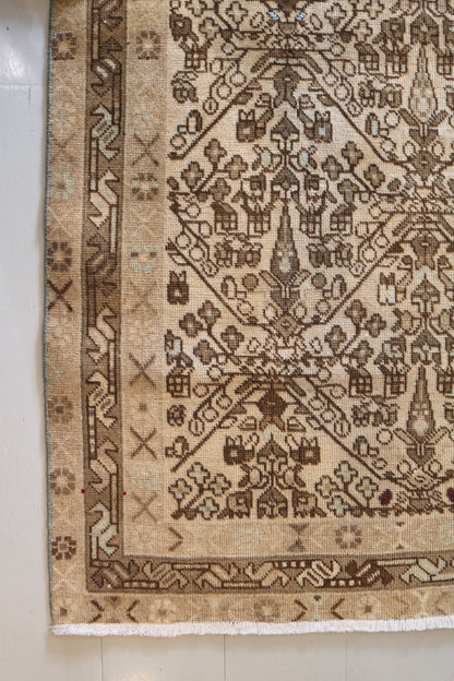 Afshar Rug with muted colours