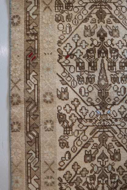 Afshar Rug with muted colours