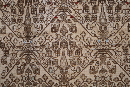 Afshar Rug with muted colours