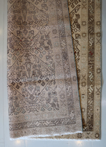 Afshar Rug with muted colours