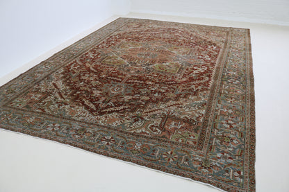 Antique Heriz Carpet