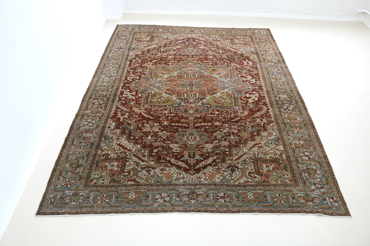 Antique Heriz Carpet