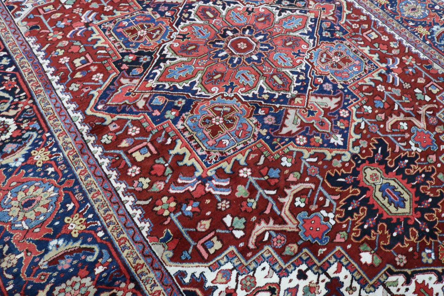 Fine Antique Heriz Carpet