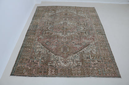 Antique Heriz carpet