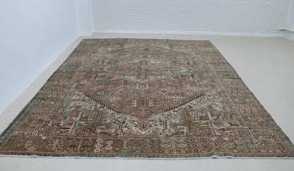 Antique Heriz carpet