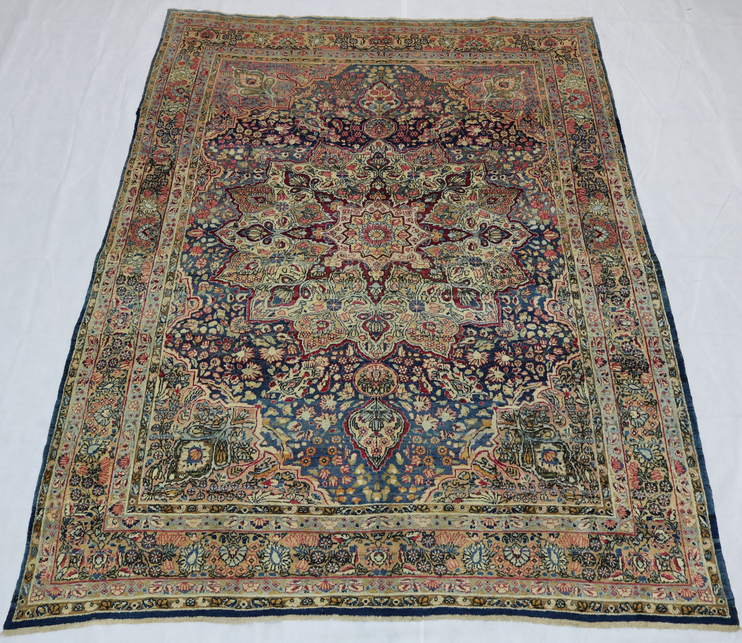 Antique Persian Lavar Kerman carpet - Hakiemie Rug Gallery