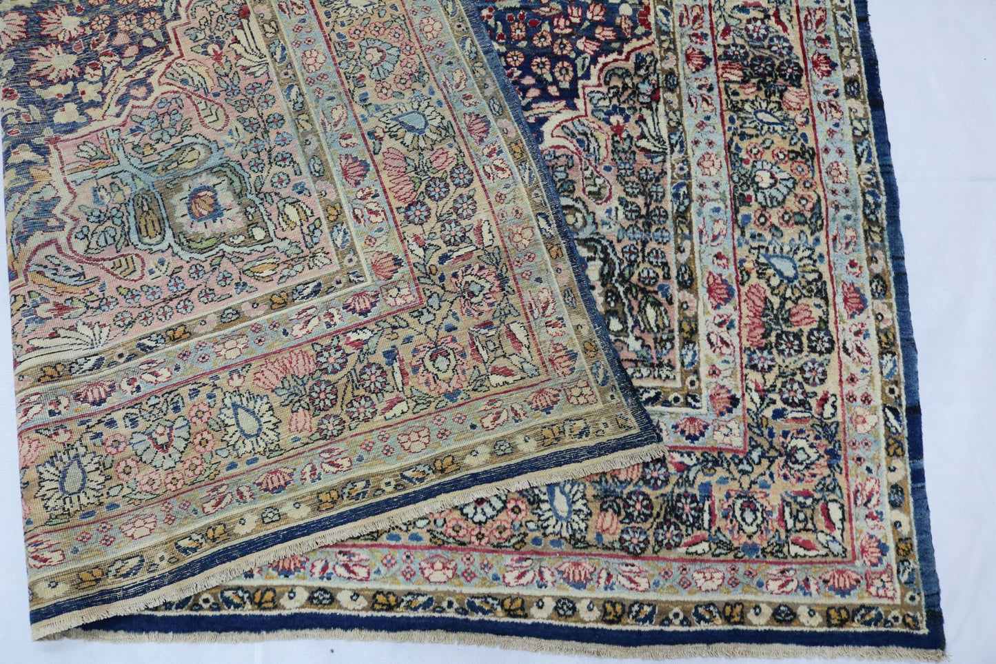 Antique Persian Lavar Kerman carpet - Hakiemie Rug Gallery