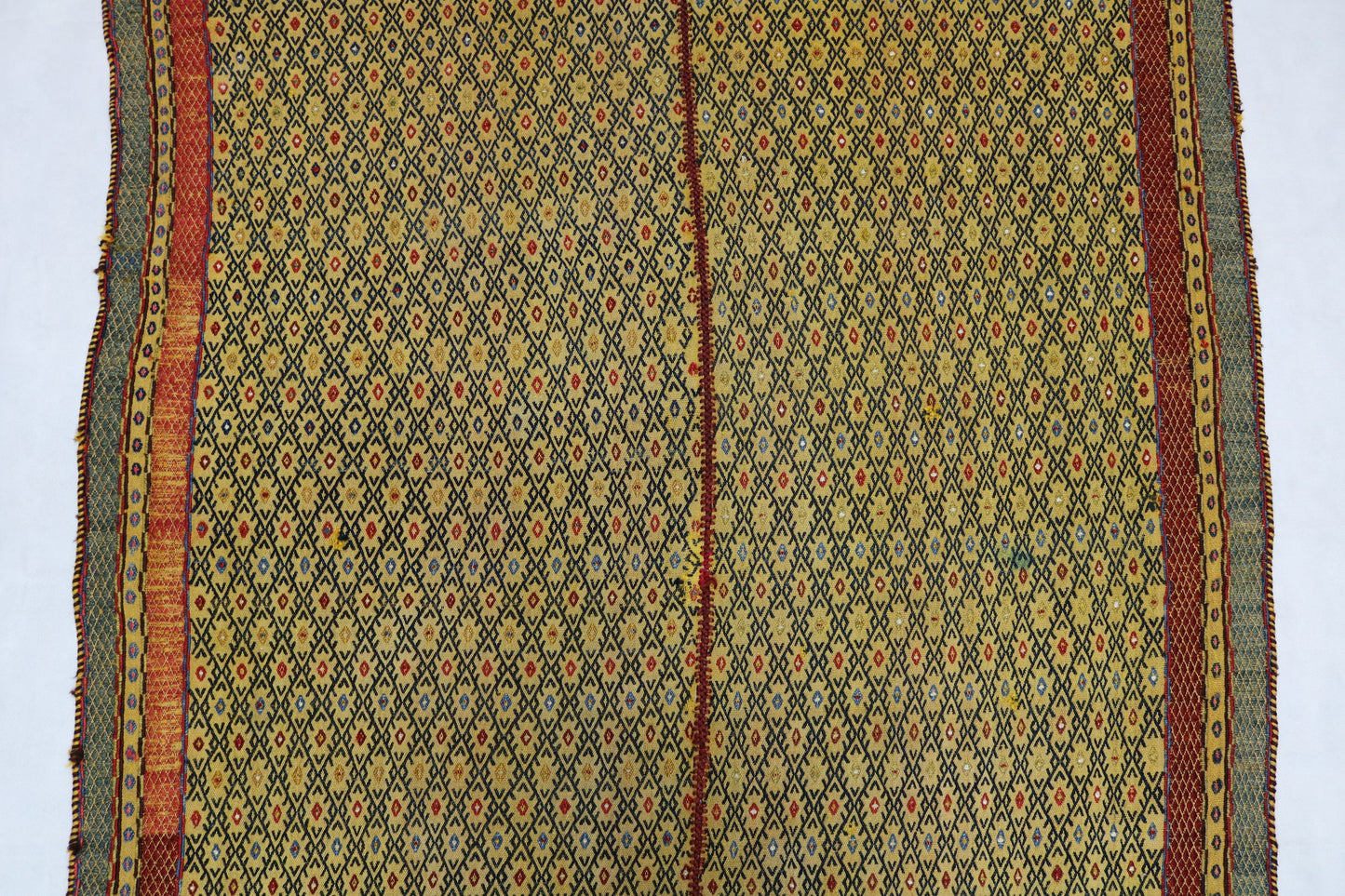Antique Persian Qashqai Verneh rug