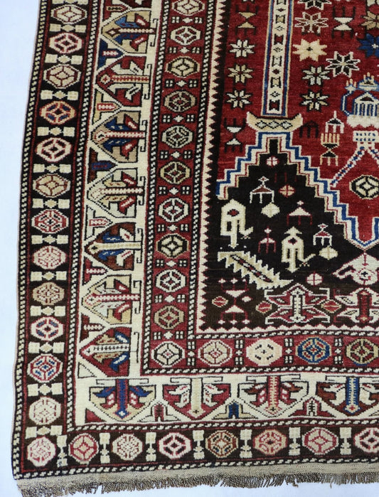 Antique Caucasian Shirwan rug - Hakiemie Rug Gallery