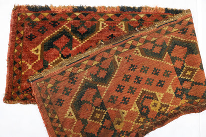 Antique Turkman Ersari Torba Beshir - Hakiemie Rug Gallery