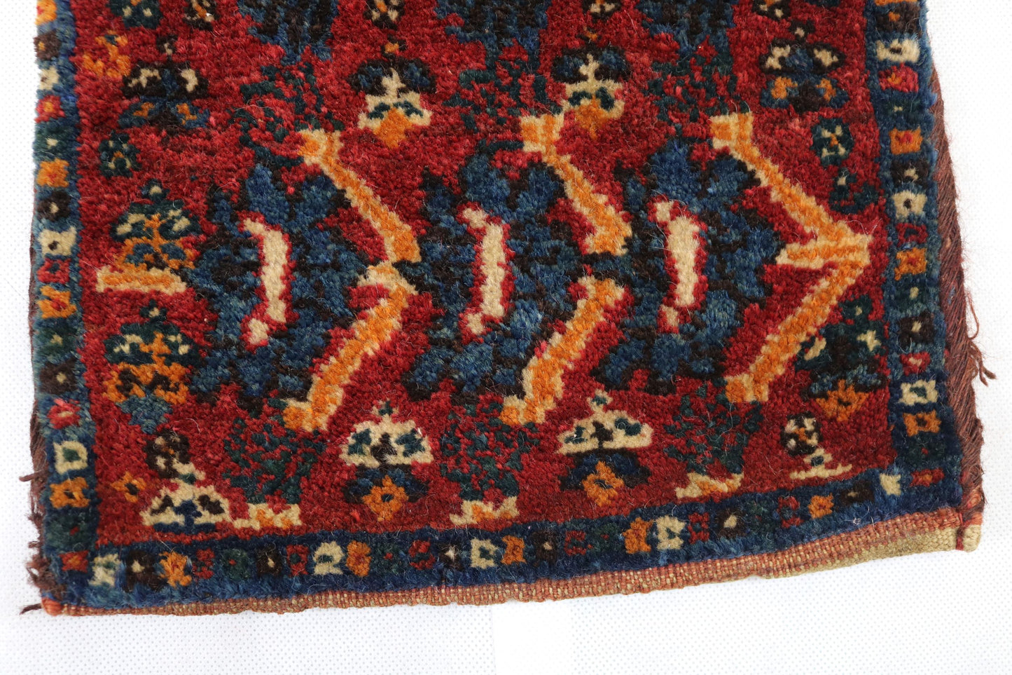 Antique Persian Qashqai small bag - Hakiemie Rug Gallery