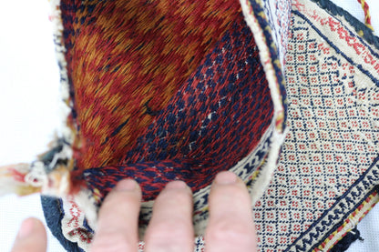 Persian Qashqai Verneh small bag - Hakiemie Rug Gallery