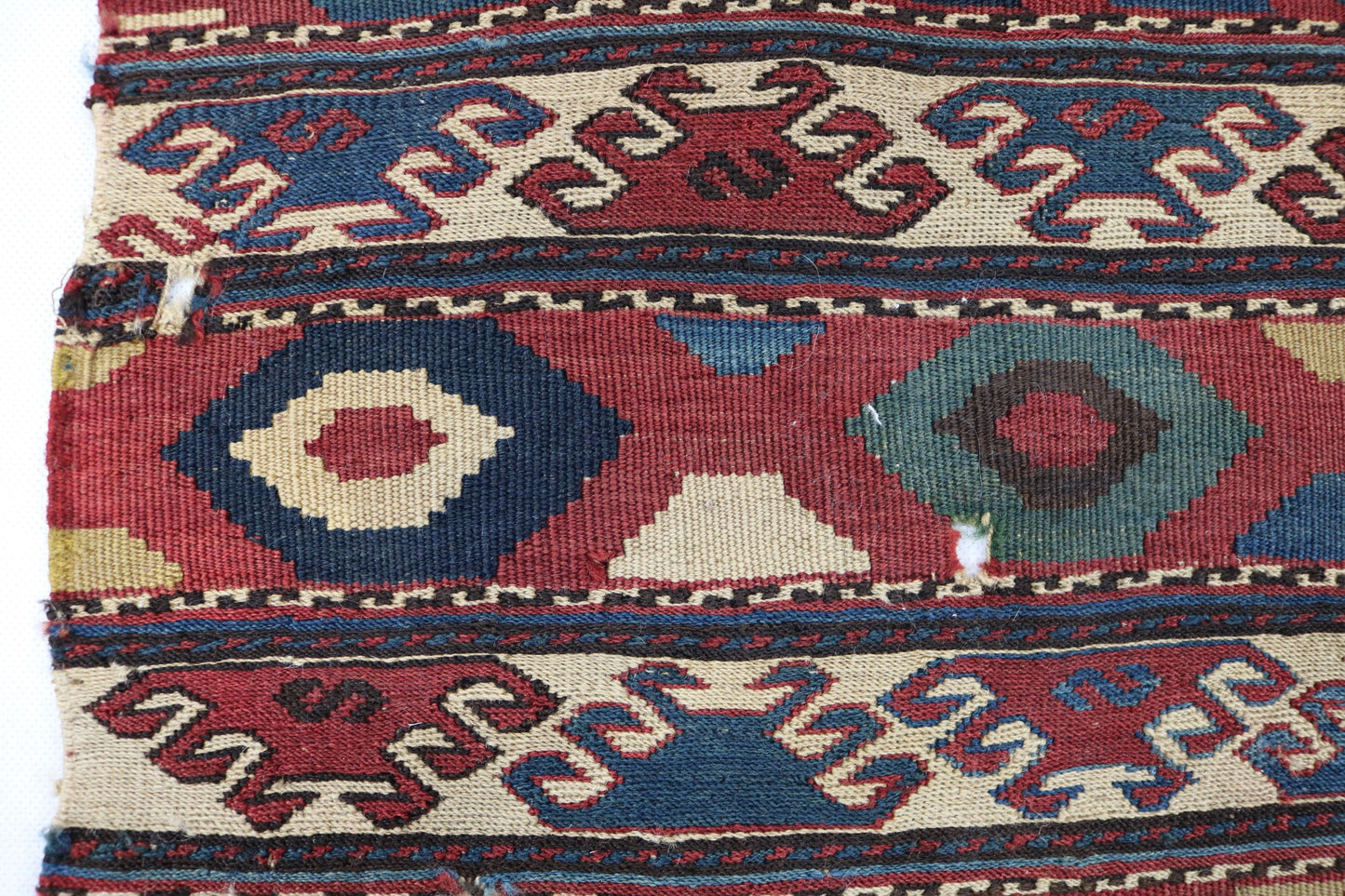 Antique Caucasian Shahsavan Sumak Mafrash