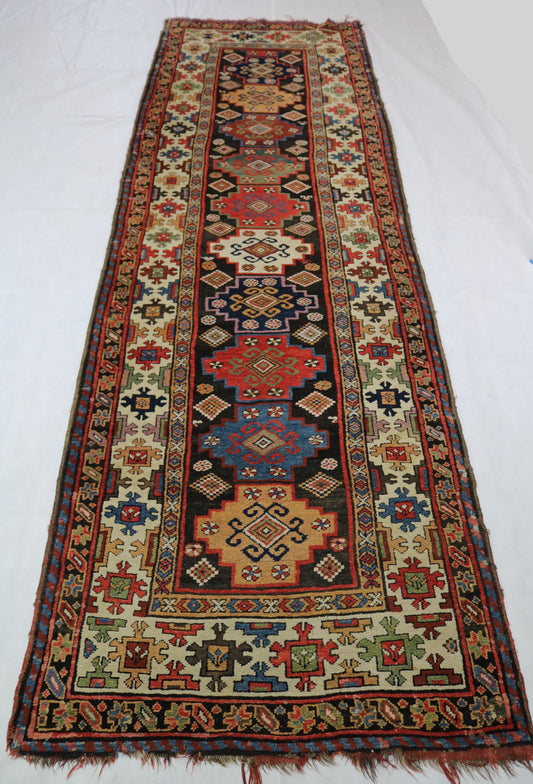 Antique Persian Shahsavan runner - Hakiemie Rug Gallery