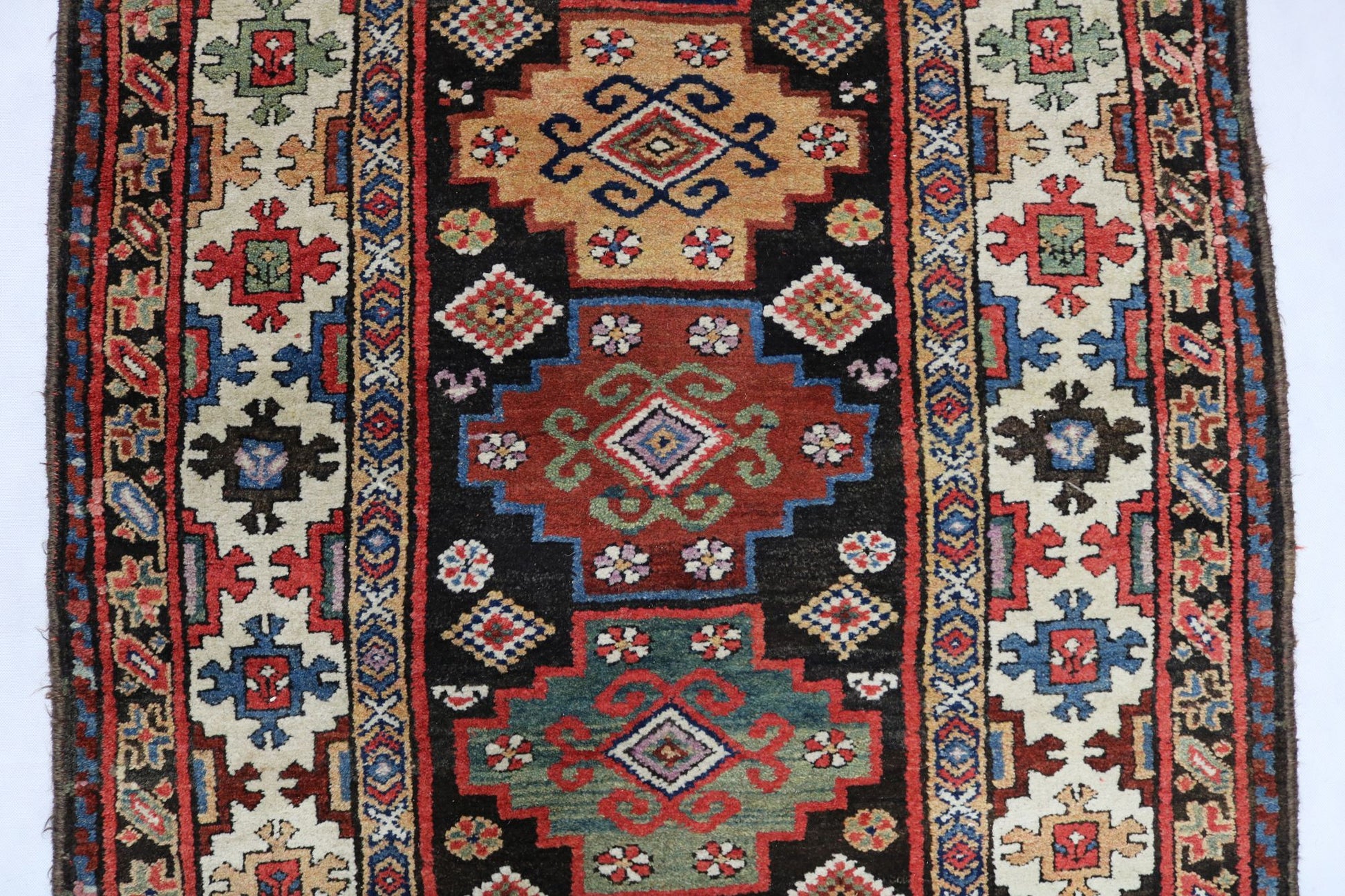 Antique Persian Shahsavan runner - Hakiemie Rug Gallery