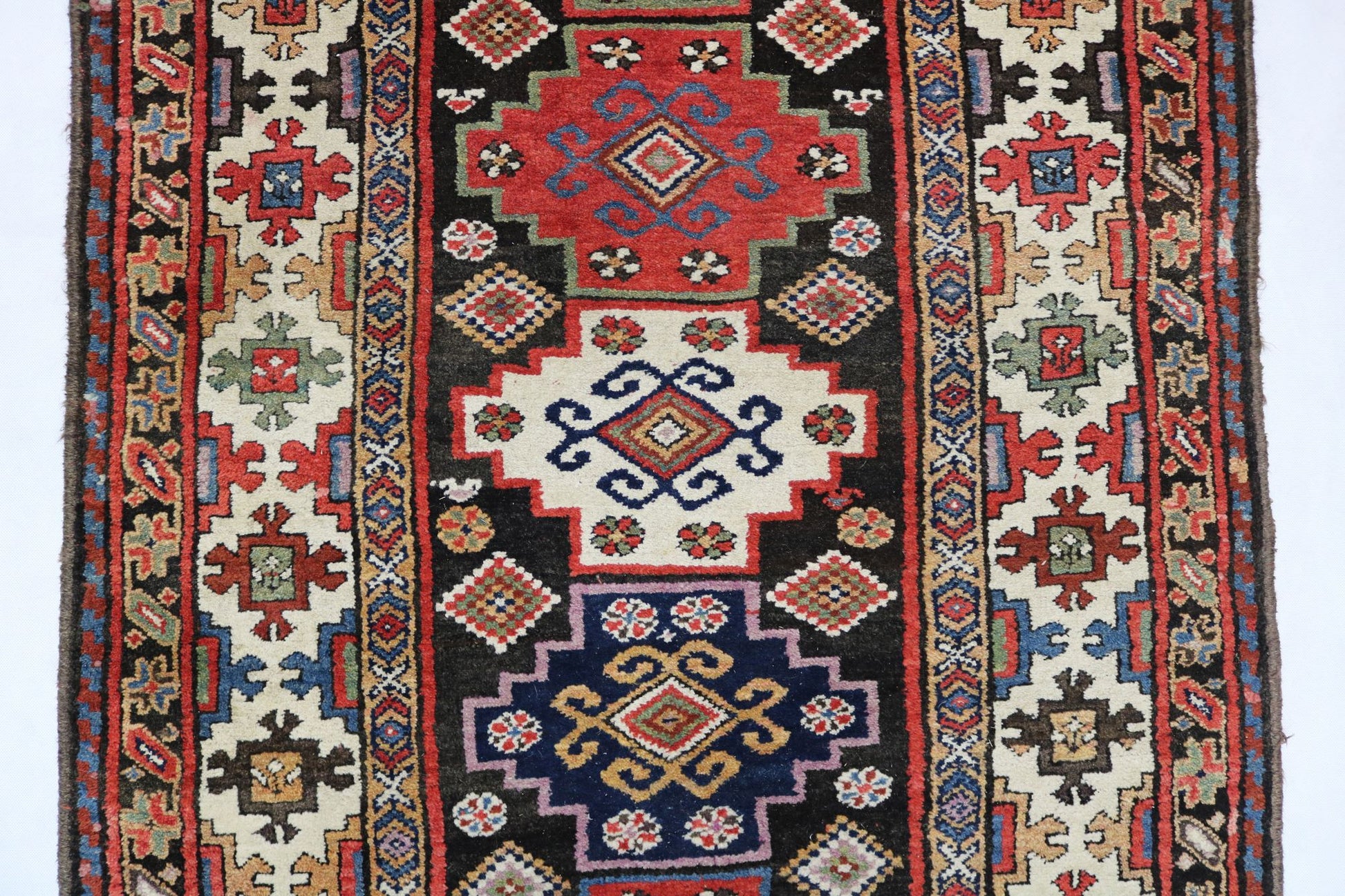 Antique Persian Shahsavan runner - Hakiemie Rug Gallery