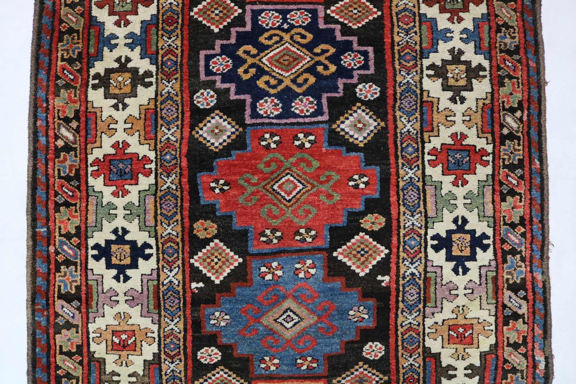 Antique Persian Shahsavan runner - Hakiemie Rug Gallery