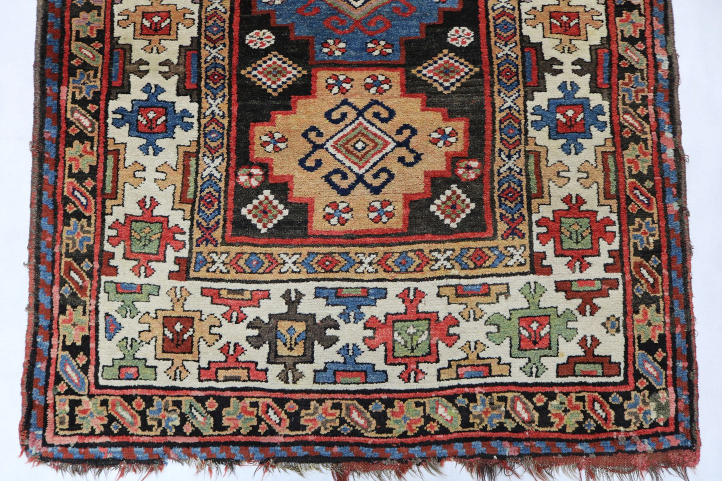 Antique Persian Shahsavan runner - Hakiemie Rug Gallery