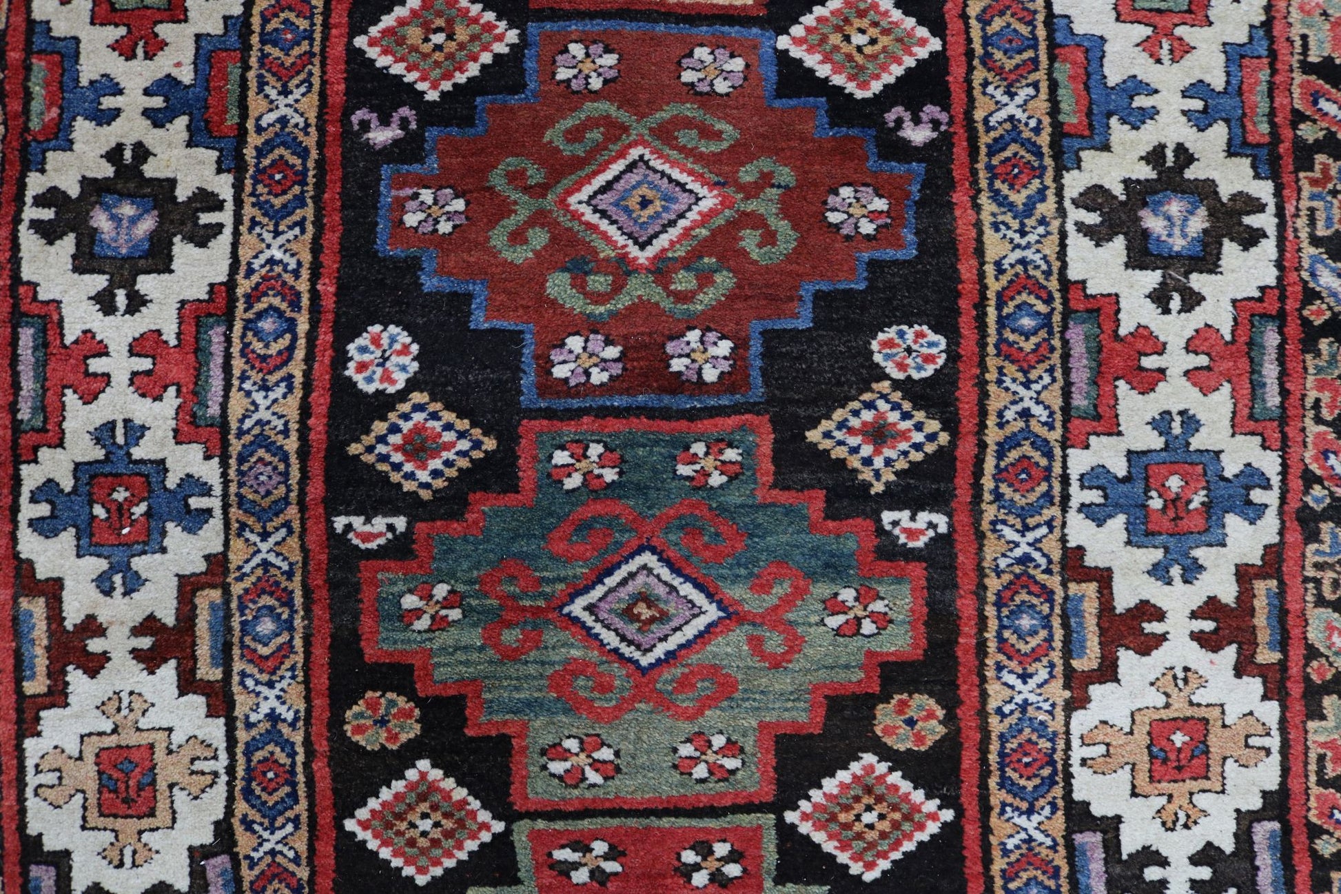 Antique Persian Shahsavan runner - Hakiemie Rug Gallery