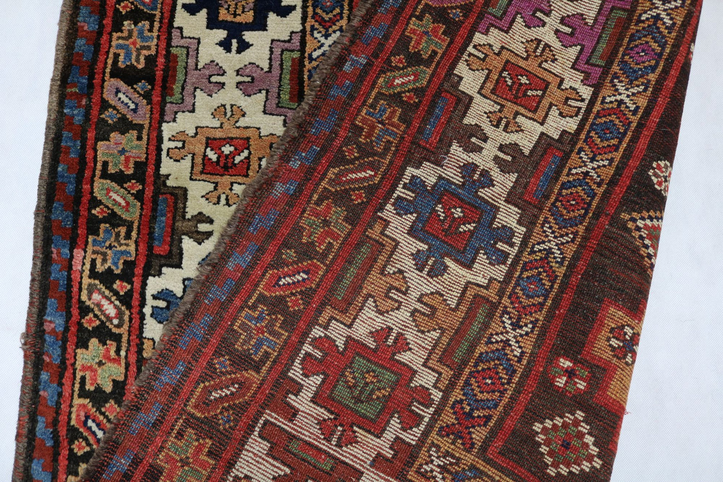 Antique Persian Shahsavan runner - Hakiemie Rug Gallery