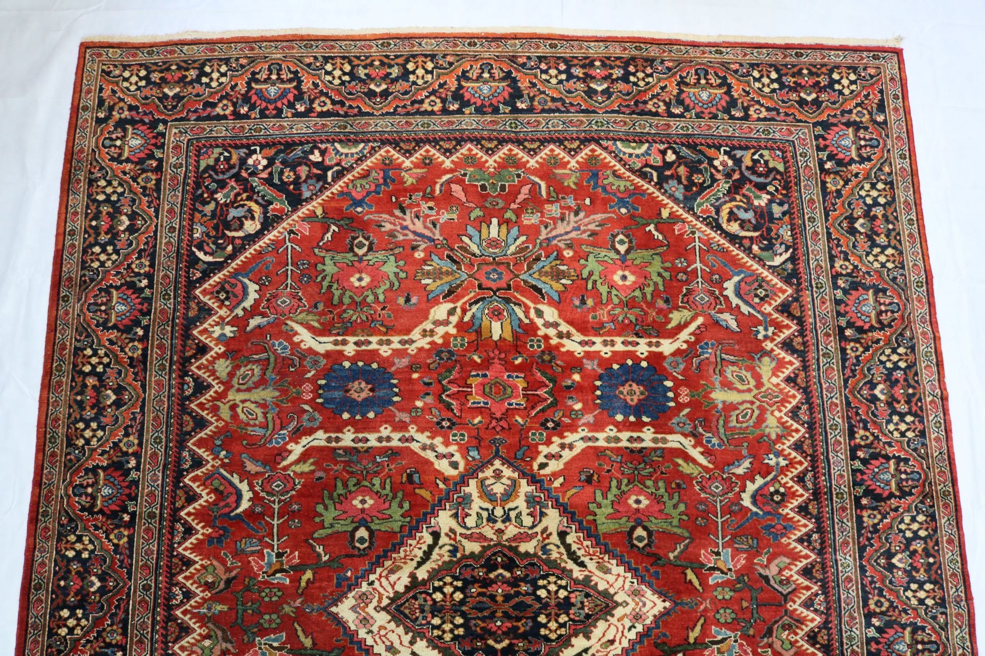 Antique Persian Mahal Carpet - Hakiemie Rug Gallery