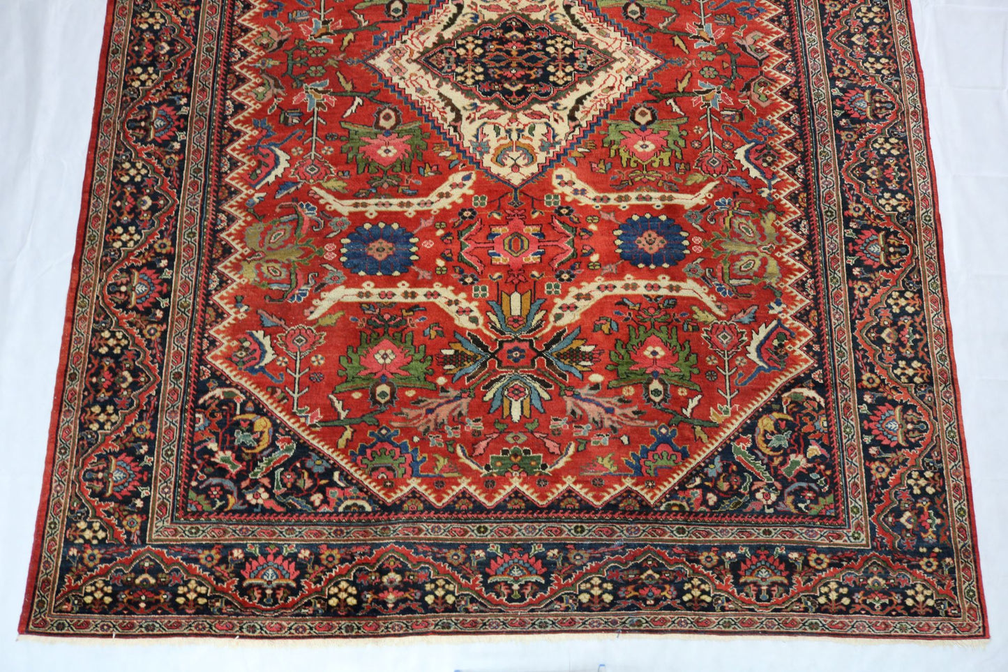 Antique Persian Mahal Carpet - Hakiemie Rug Gallery