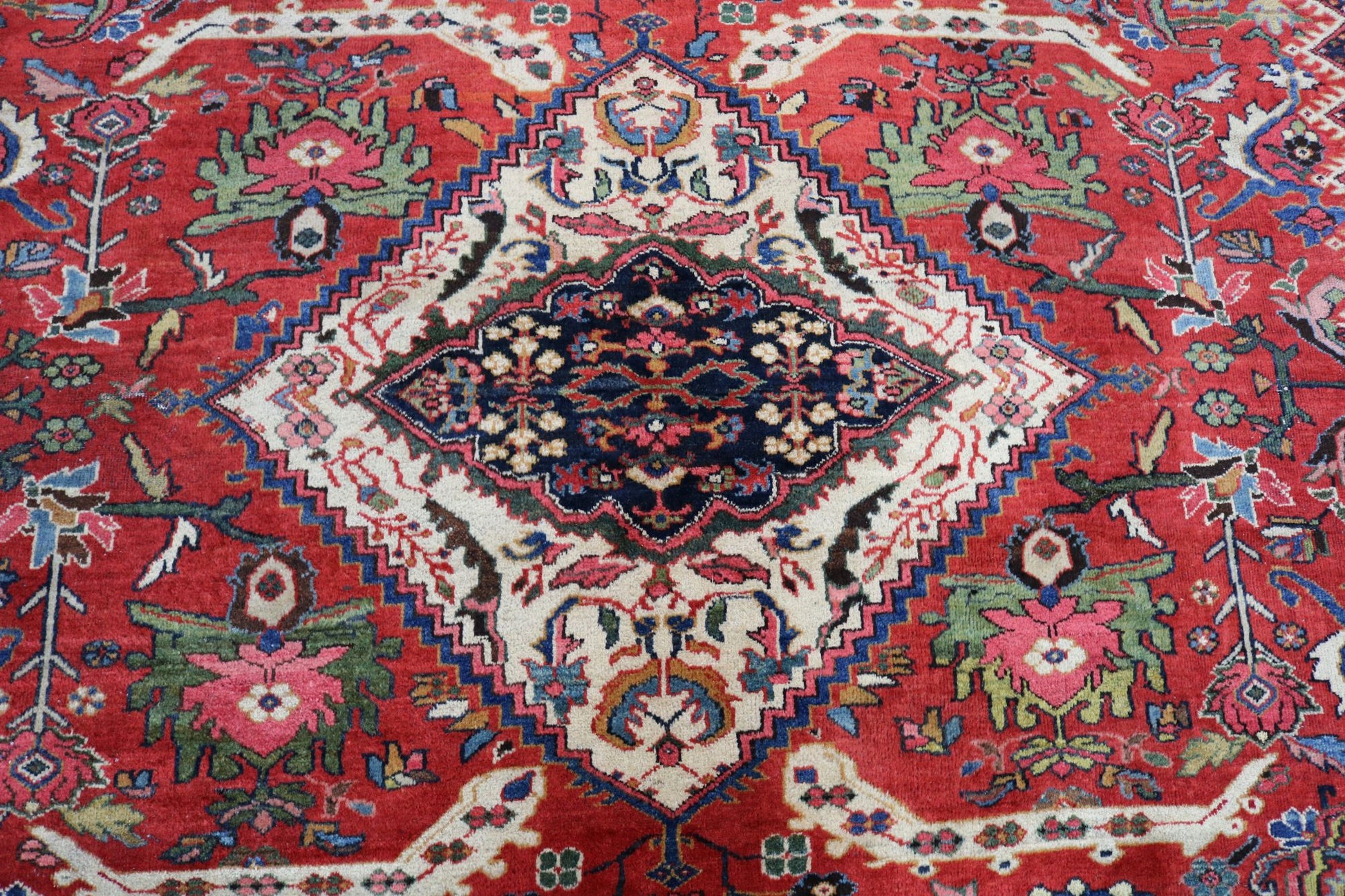 Antique Persian Mahal Carpet - Hakiemie Rug Gallery