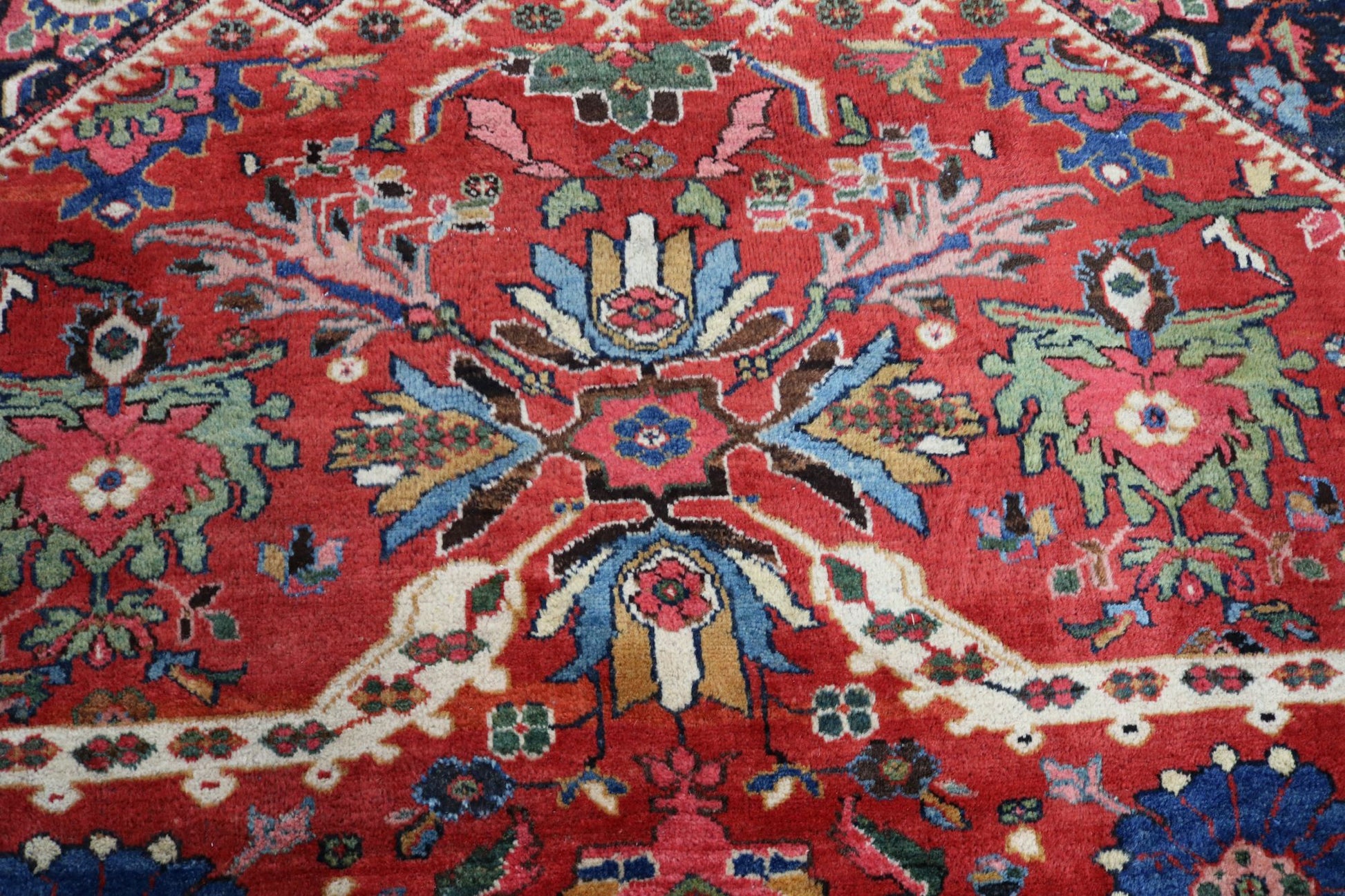 Antique Persian Mahal Carpet - Hakiemie Rug Gallery