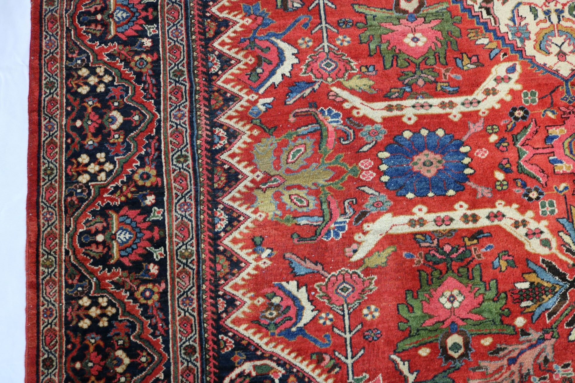 Antique Persian Mahal Carpet - Hakiemie Rug Gallery