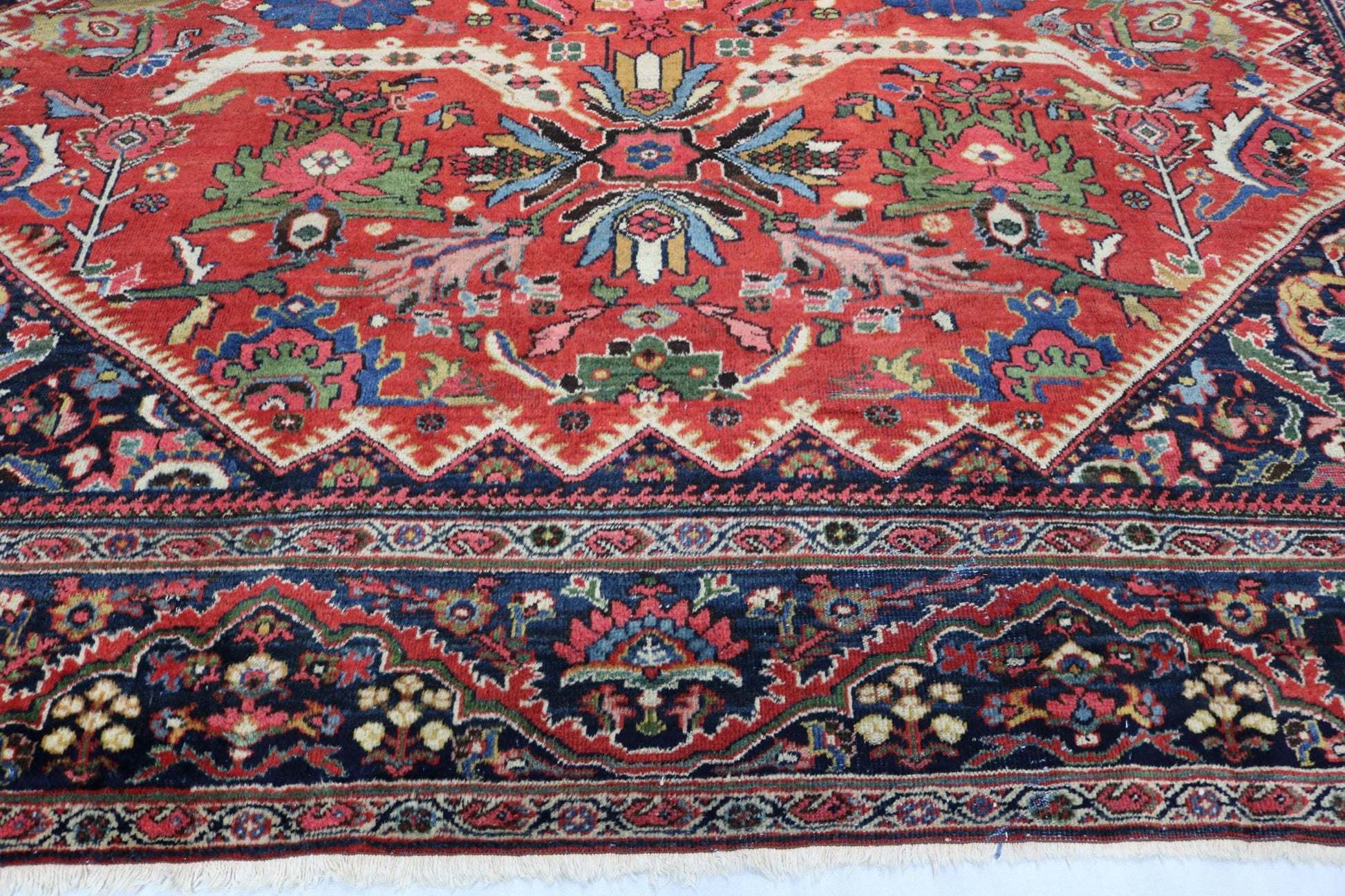 Antique Persian Mahal Carpet - Hakiemie Rug Gallery