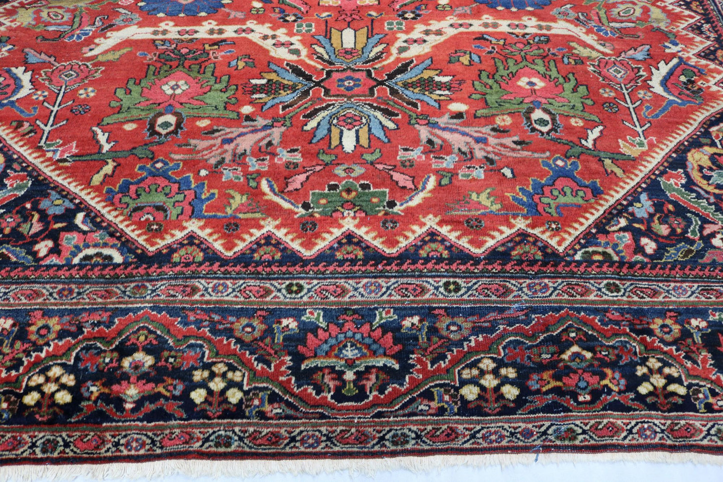 Antique Persian Mahal Carpet - Hakiemie Rug Gallery