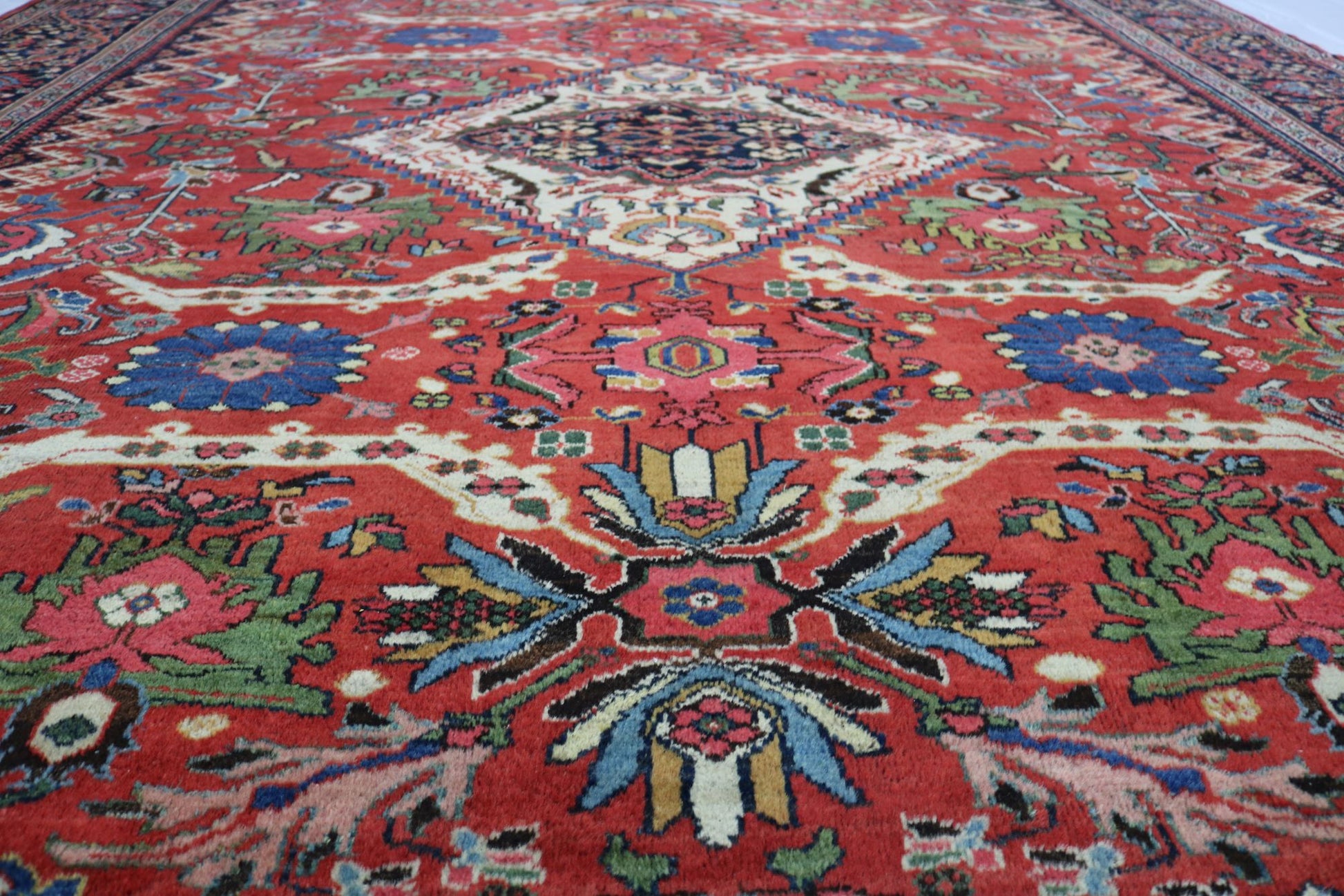 Antique Persian Mahal Carpet - Hakiemie Rug Gallery