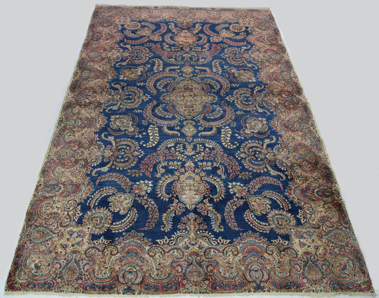 Wonderful Old Antique Kerman Carpet - Hakiemie Rug Gallery