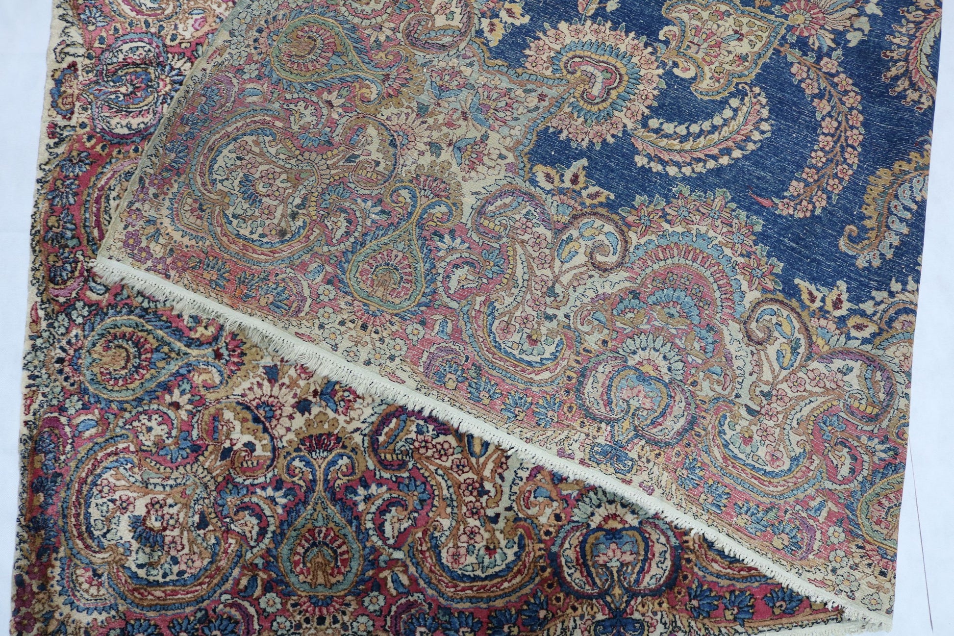 Wonderful Old Antique Kerman Carpet - Hakiemie Rug Gallery