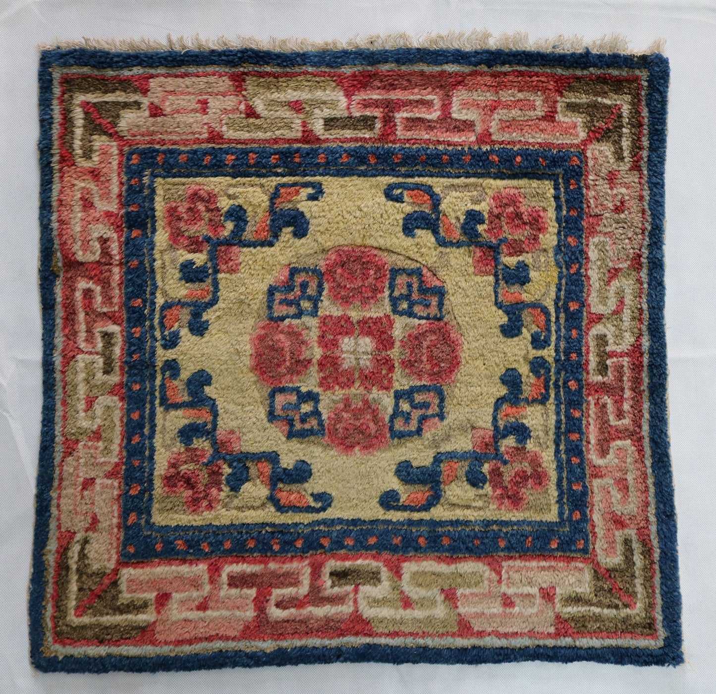 Antique chinese mat - Hakiemie Rug Gallery