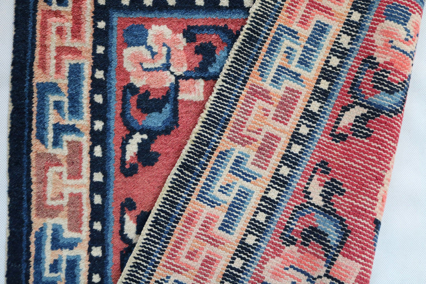 Antique Chinese small rug