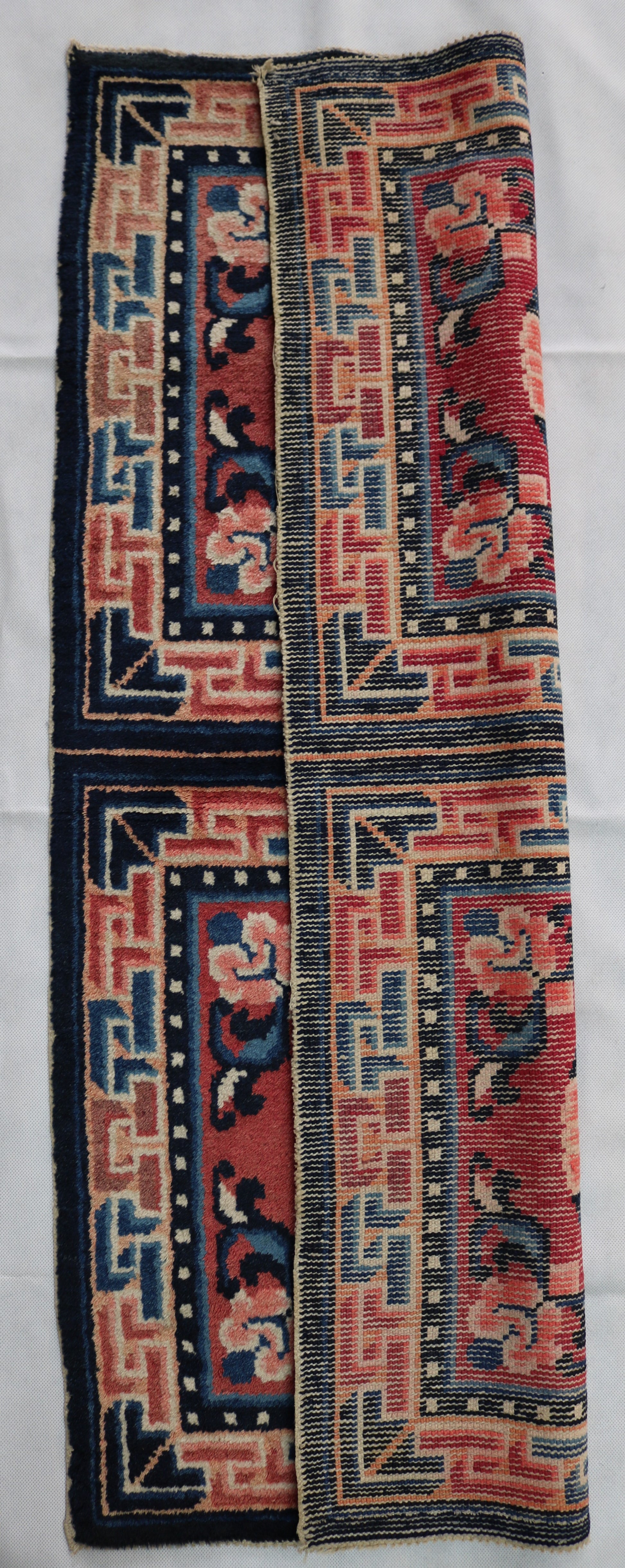 Antique Chinese small rug - Hakiemie Rug Gallery