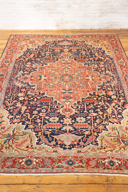 Amazing Persian Heriz Serapi carpet - Hakiemie Rug Gallery