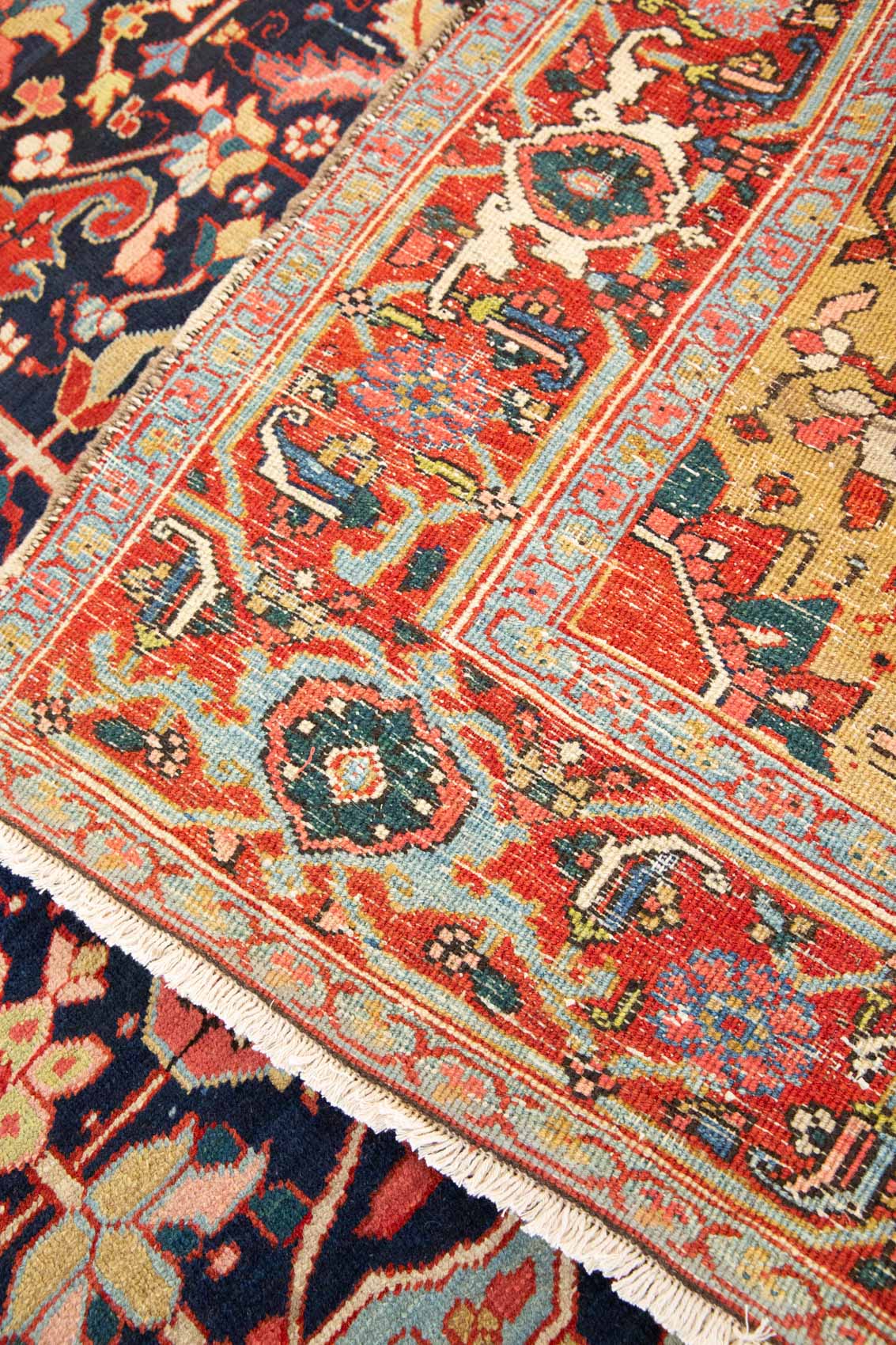 Amazing Persian Heriz Serapi carpet - Hakiemie Rug Gallery