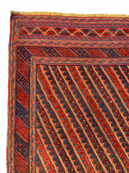 New Afghan Muswani rug - Hakiemie Rug Gallery