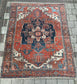 Amazing Persian Heriz Serapi carpet - Hakiemie Rug Gallery