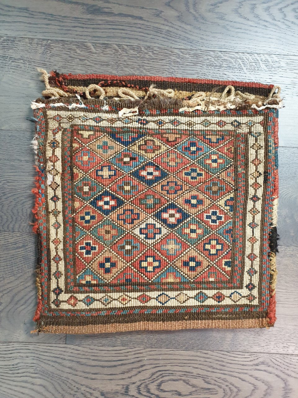 Antique Caucasian Sumak Shasavan bag - Hakiemie Rug Gallery