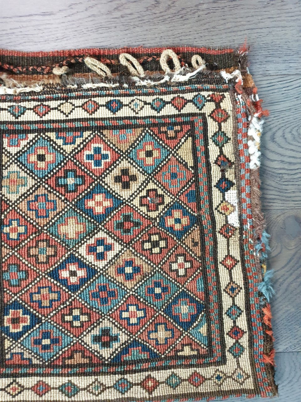 Antique Caucasian Sumak Shasavan bag - Hakiemie Rug Gallery