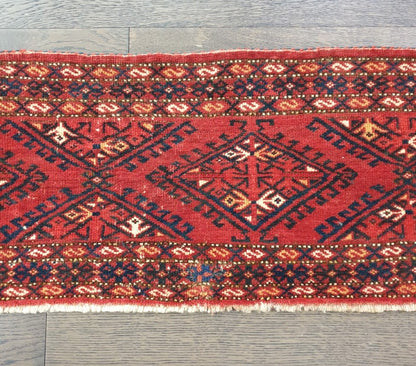Wonderful old antique Turkmen Ersari Torba - Hakiemie Rug Gallery