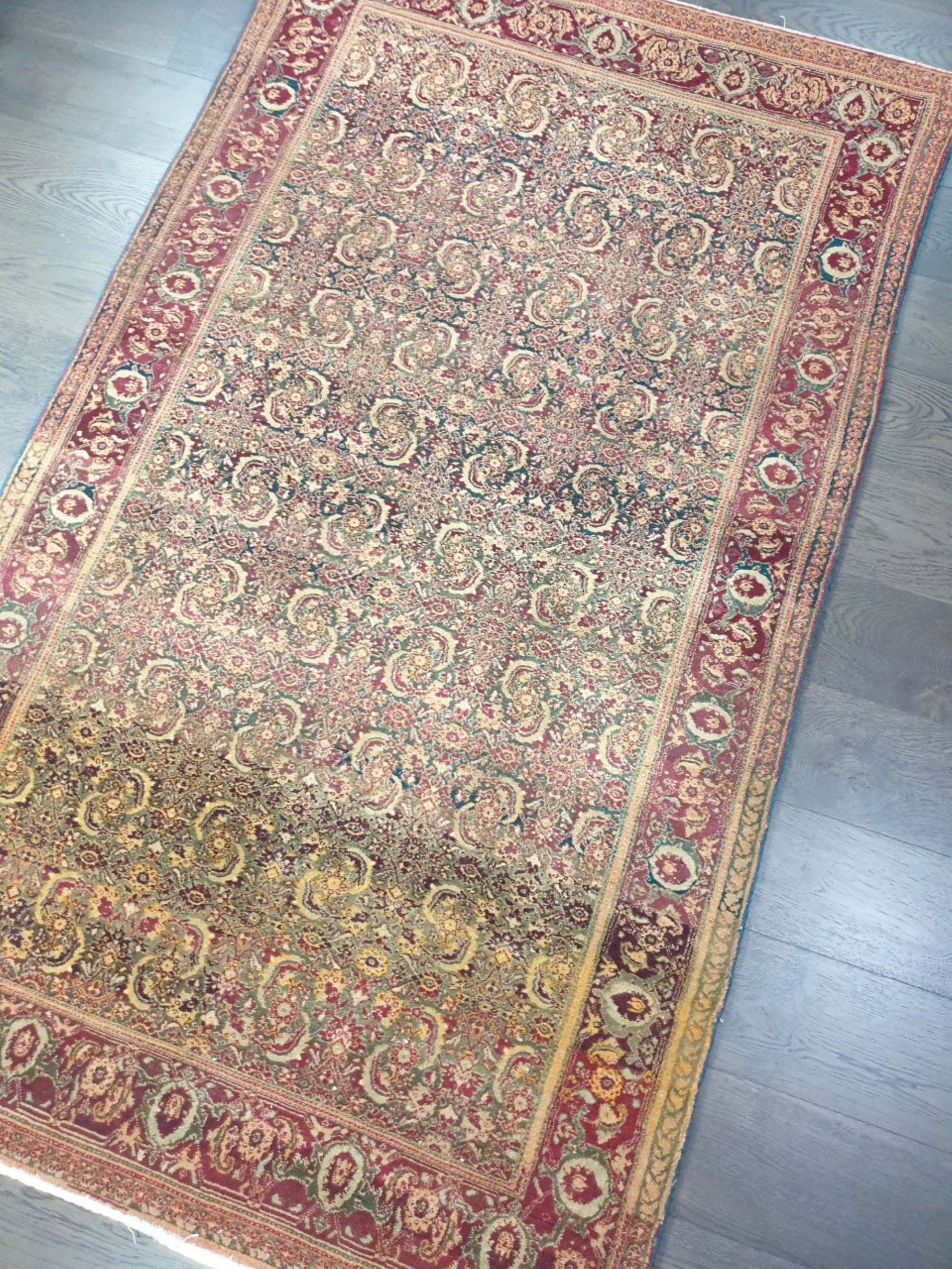 Antique India Agra rug - Hakiemie Rug Gallery