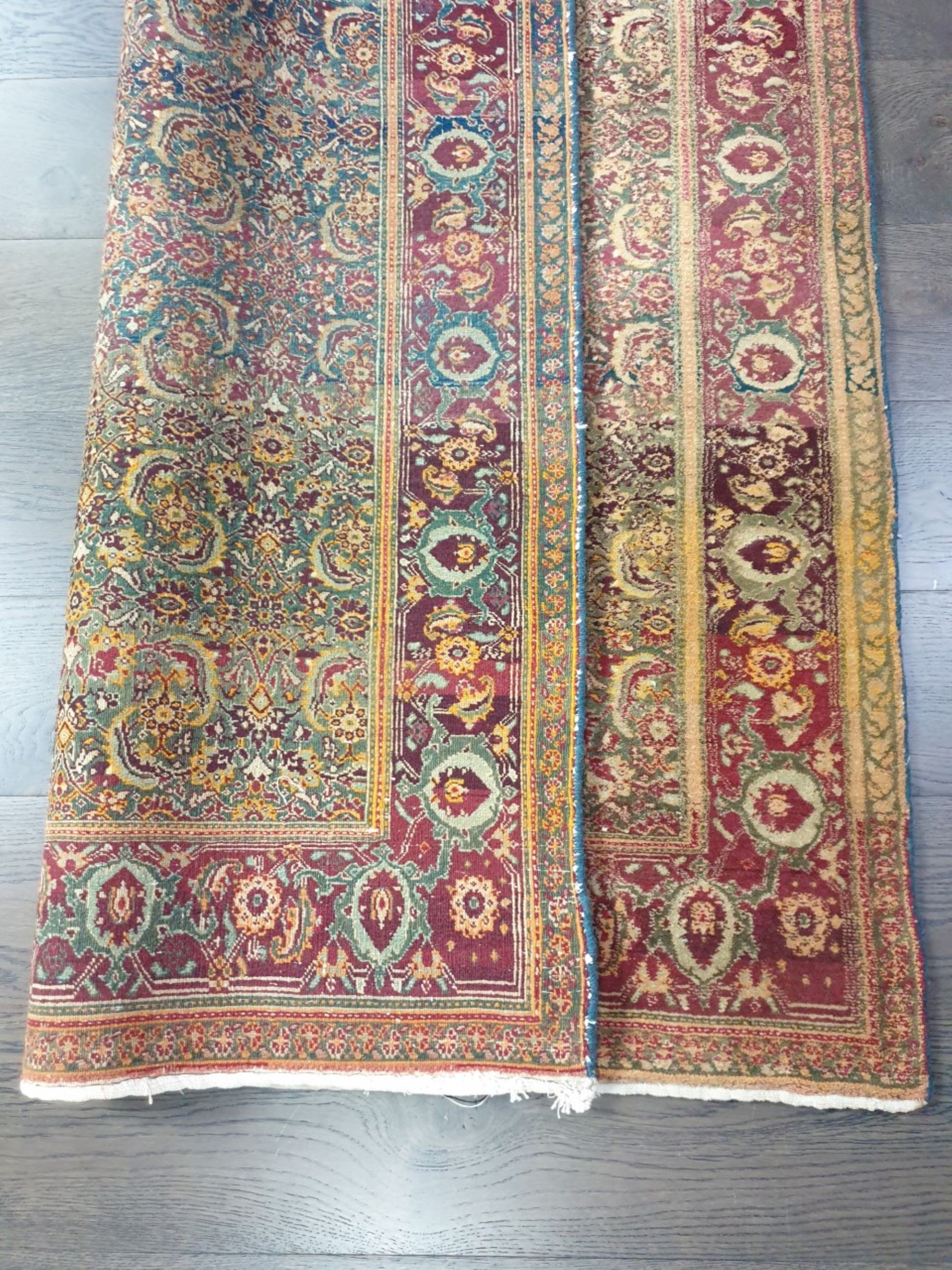 Antique India Agra rug - Hakiemie Rug Gallery