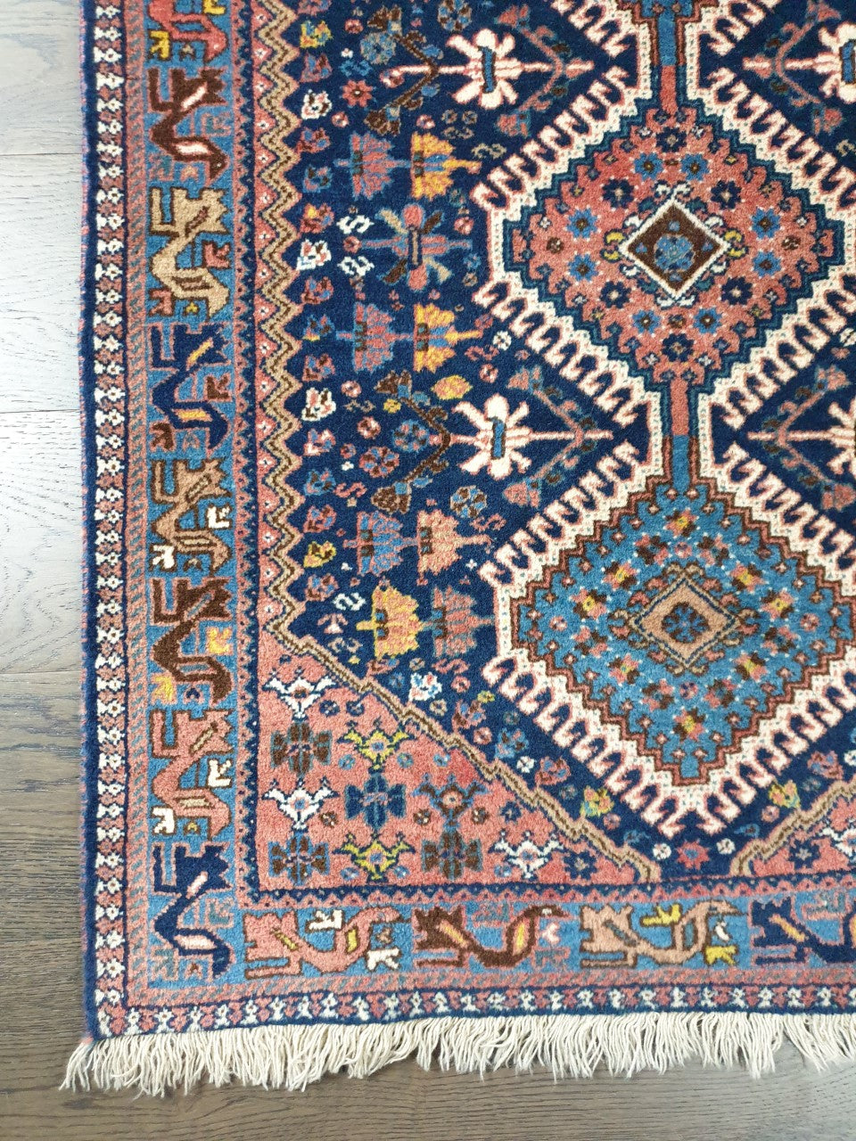 Amazing vintage Qashqai Yalameh Rug - Hakiemie Rug Gallery