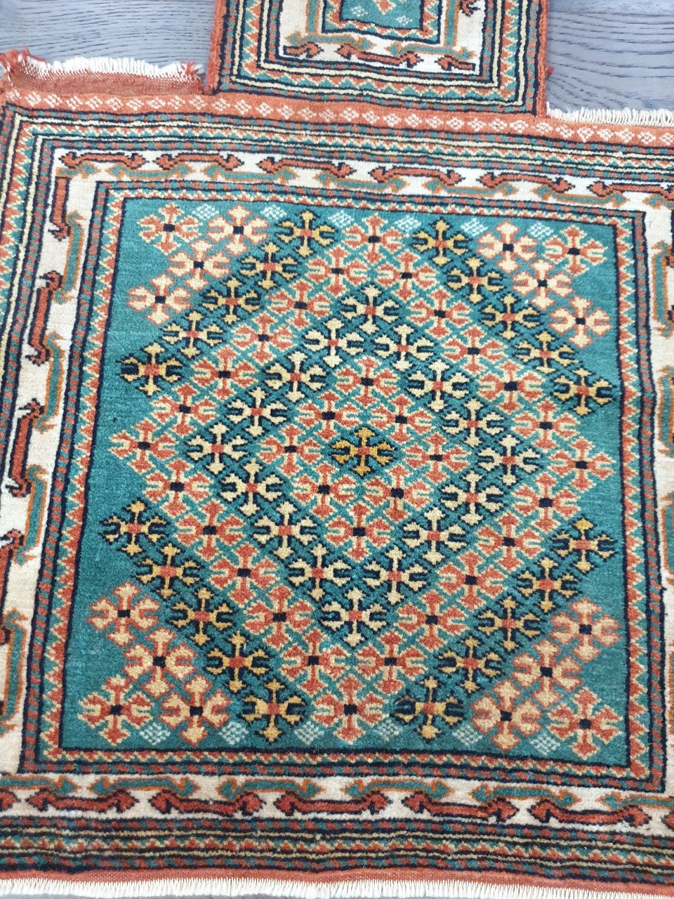 Beautiful Old Antique Handmade Quichan - Hakiemie Rug Gallery