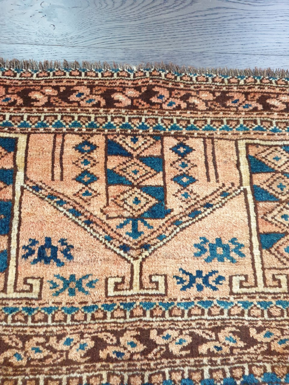 Beautiful old antique Turkmen Ersari - Hakiemie Rug Gallery