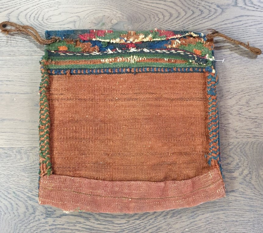 Beautiful Old antique Handmade Aifshar bag - Hakiemie Rug Gallery